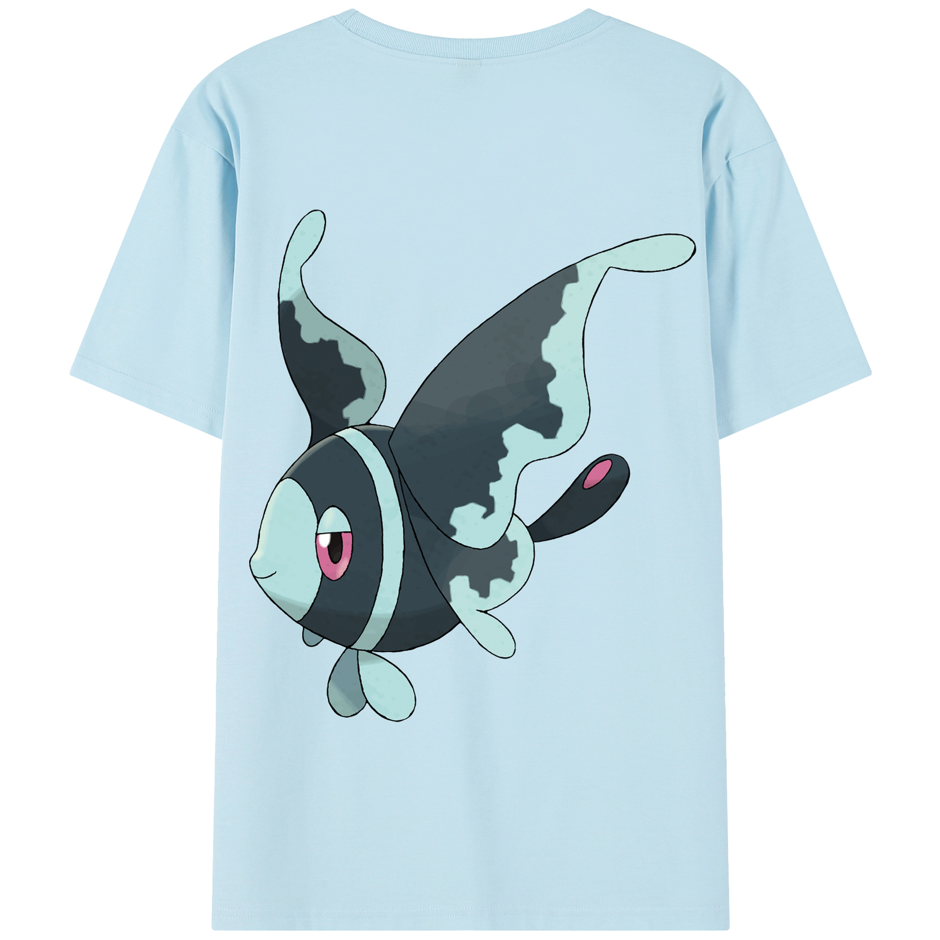 （画像用） ポケットモンスター Pokémon 綿100％半袖Tシャツ（背面プリント）